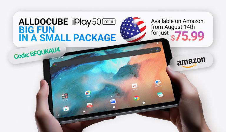Alldocube iPlay 50 Mini Exclusively on Amazon US from August 