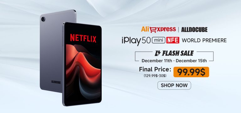 Alldocube iPlay 50 Mini NFE Now Available with Netflix