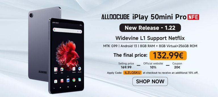 Alldocube iPlay 50 mini Pro NFE: Launching Soon on Amazon USA and 